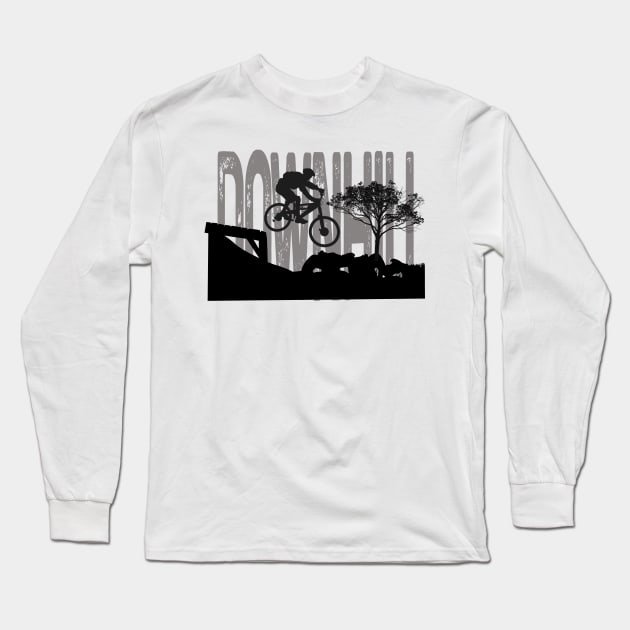 DOWNHILL Long Sleeve T-Shirt by JeanettVeal